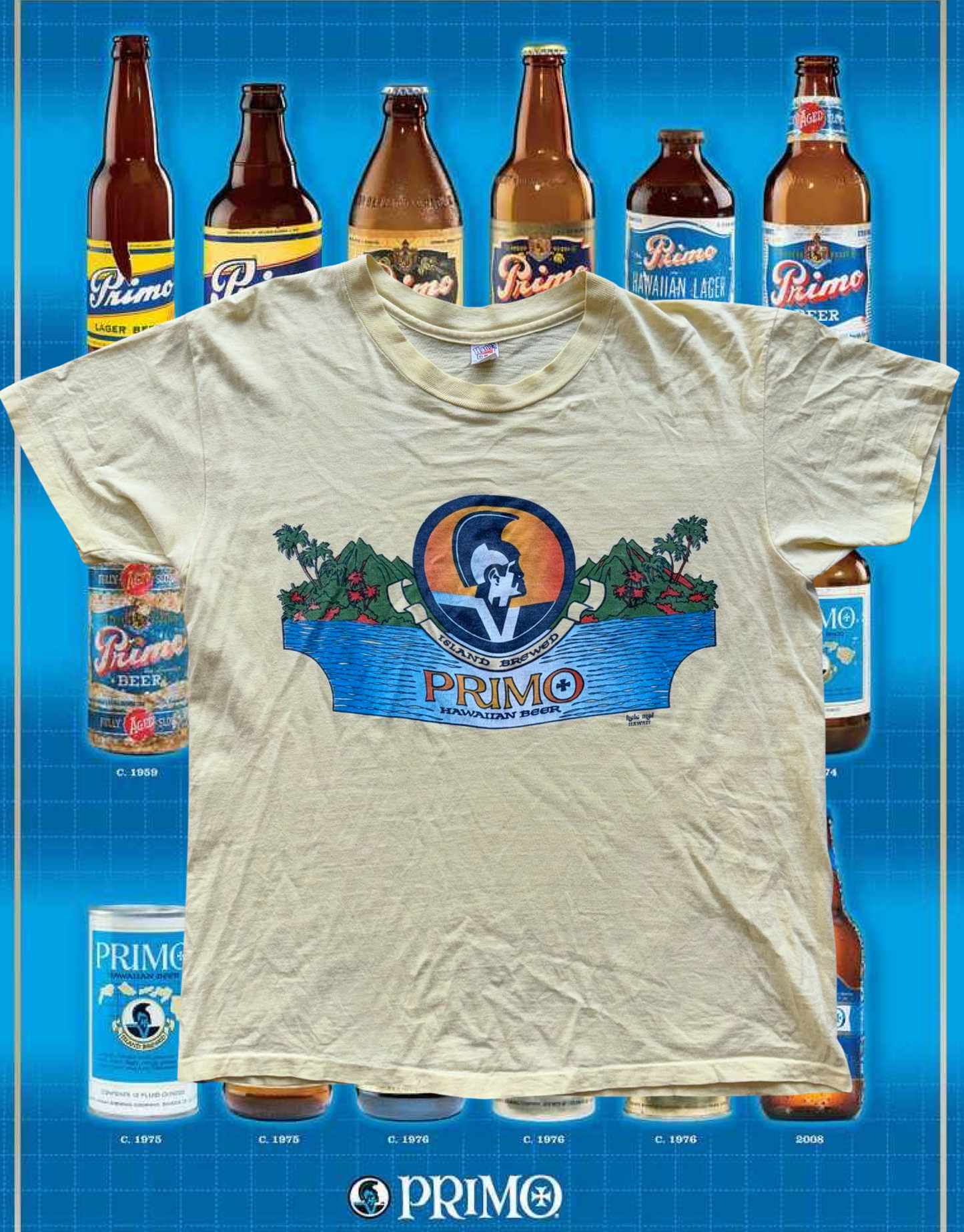 1970s PRIMO Hawaiin Beer Tee