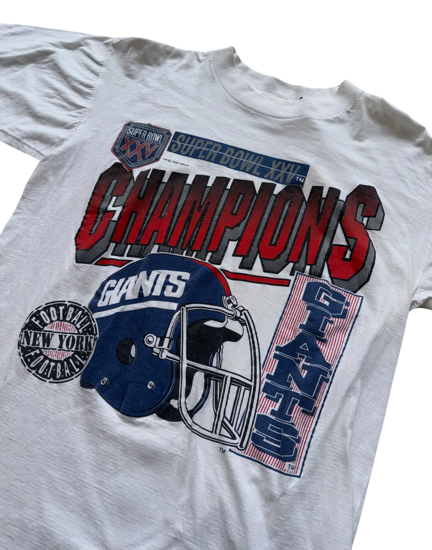 1990 Giants Superbowl Champions Tee