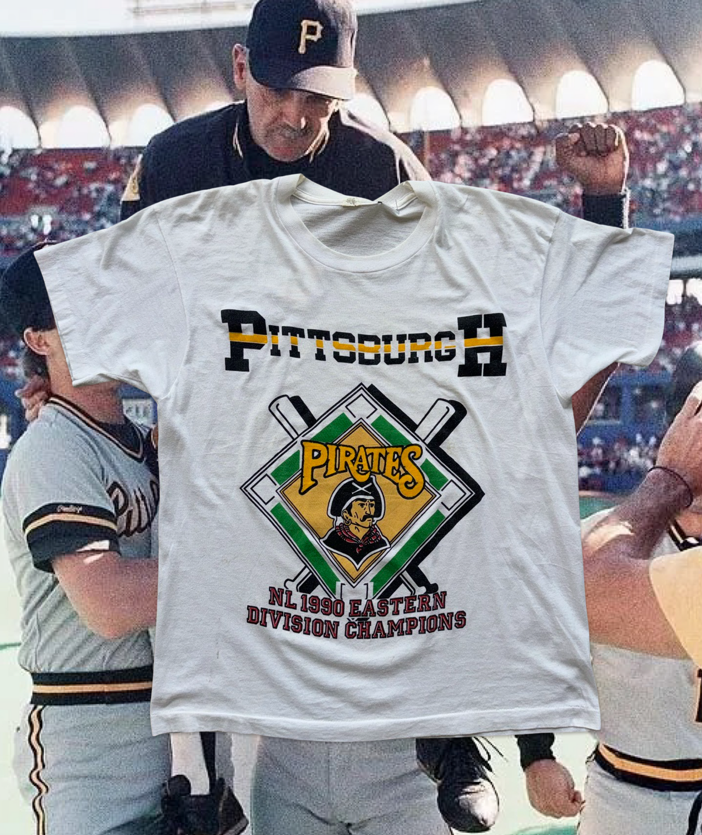 1990 Pittsburg Pirates Championship Tee