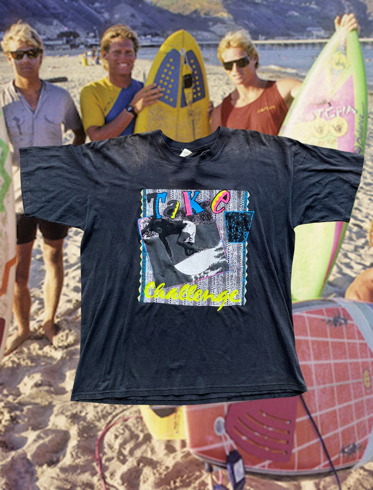 1980's Surf Challenger Tourism Tee